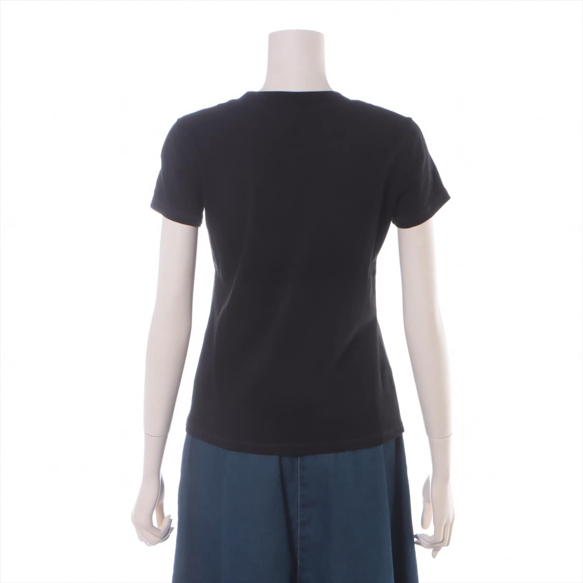 Hermès Cotton T-shirt 34 Ladies' Black