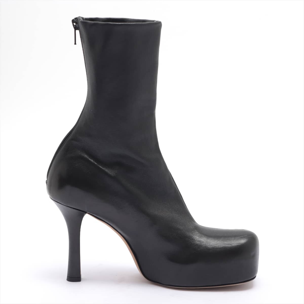 Bottega Veneta Leather Boots 39 Ladies' Black