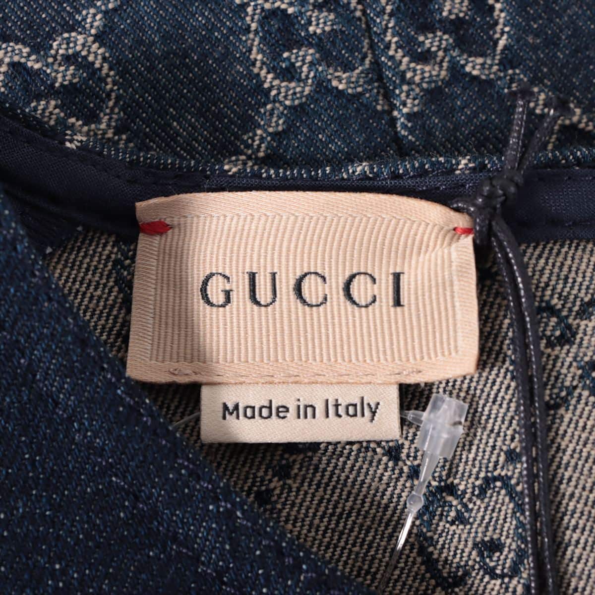 Gucci GG jacquard Cotton Dress 10 Kids Navy blue  Children's