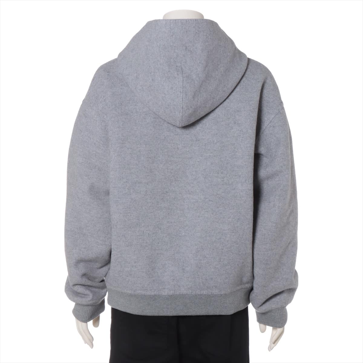 Louis Vuitton Wool & cashmere Parker XS Men's Grey  double face hoodie