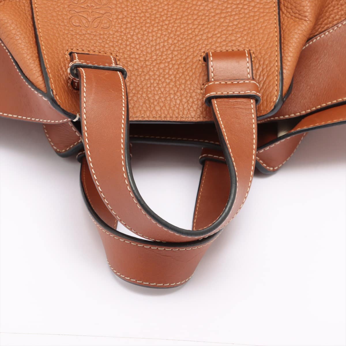 Loewe Hammock Medium Leather 2way shoulder bag Brown