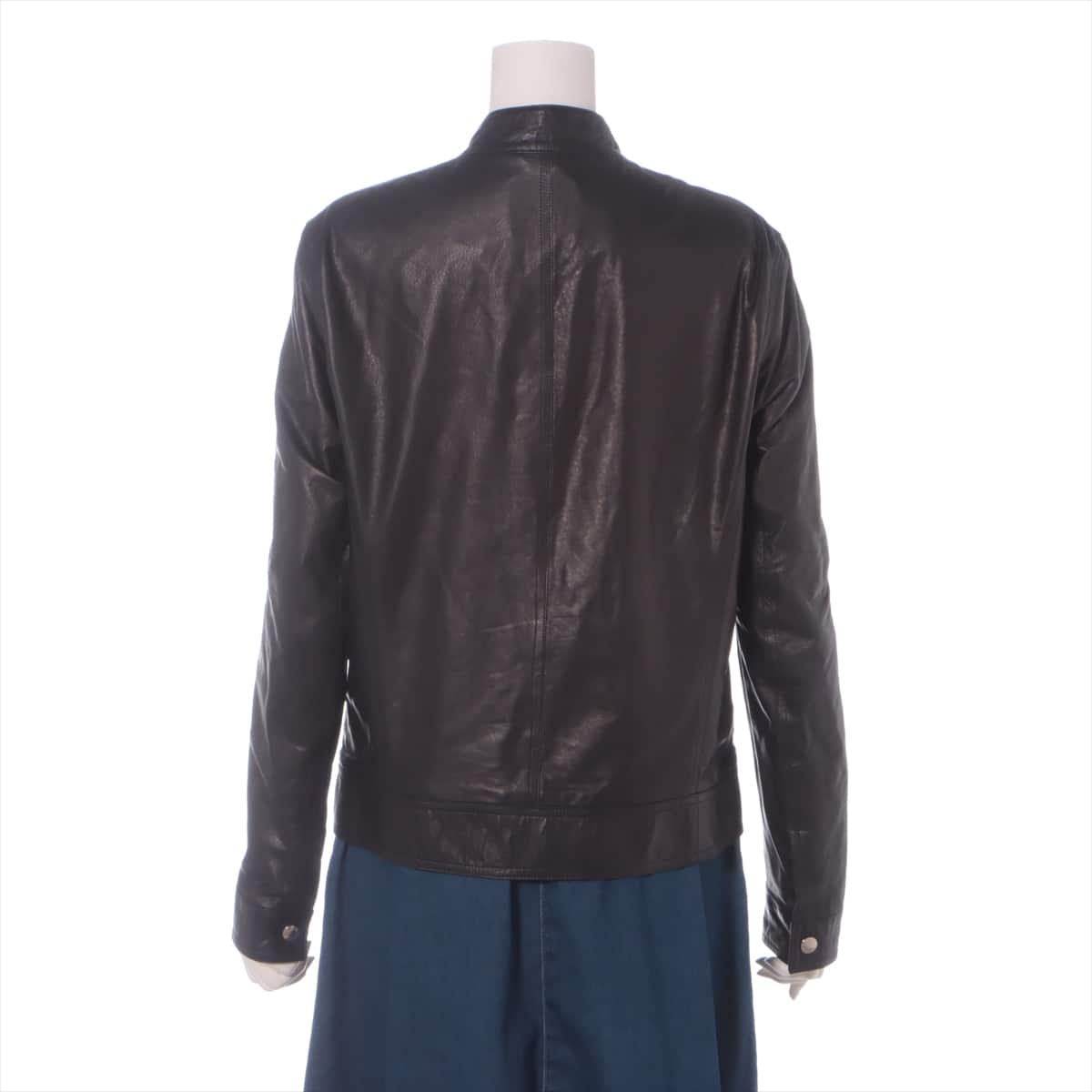 Emmeti Lambskin Leather jacket 46 Ladies' Black