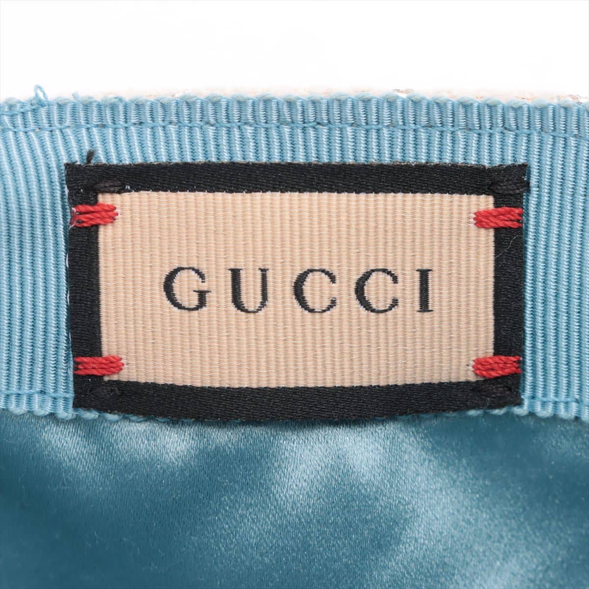 Gucci 631953 3HK75 GG Cap Wool & nylon White