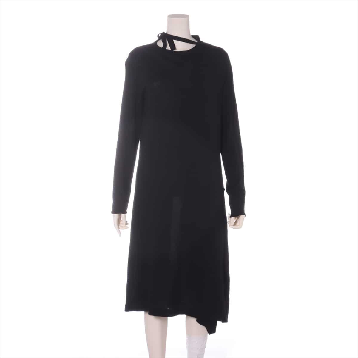 Maison Margiela 16AW Wool Dress L Ladies' Black  1 S31CT0935