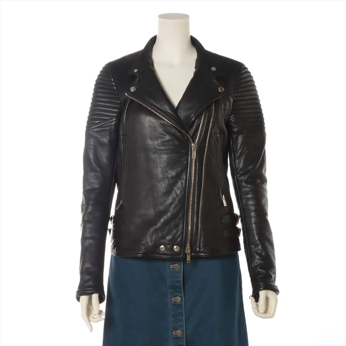Givenchy Lambskin Leather jacket 36 Ladies' Black  15A1611654