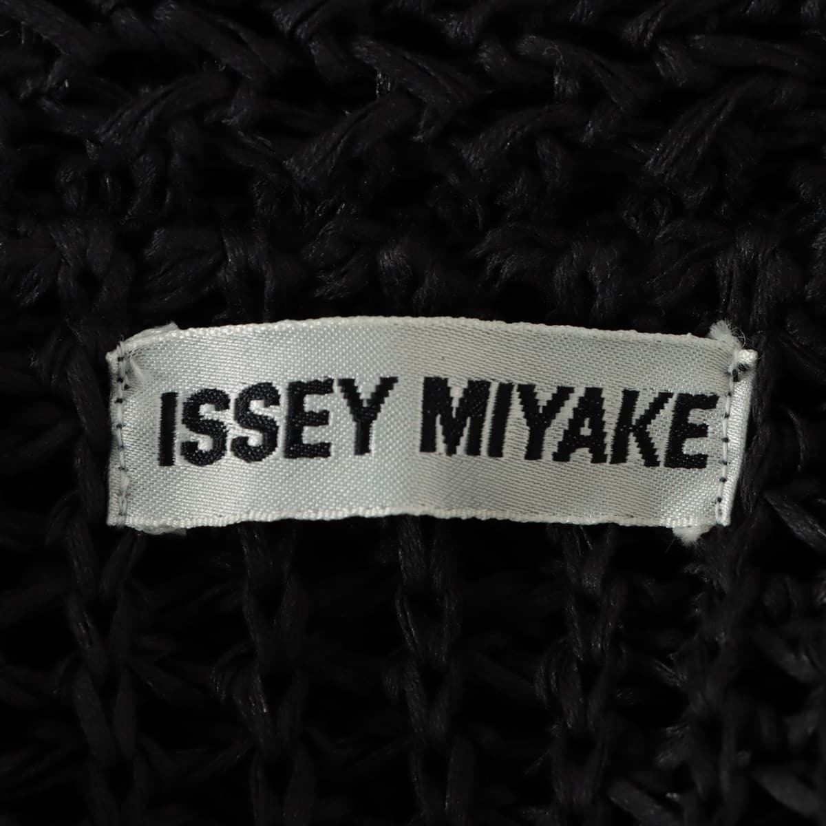 ISSEY MIYAKE Cotton Jacket M Ladies' Black  IM51-KD102