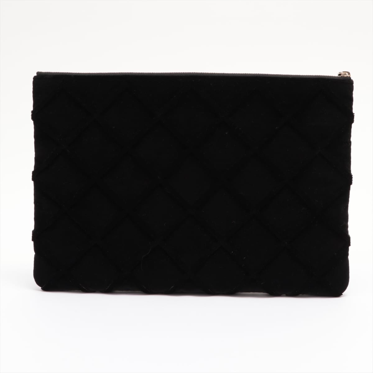 Chanel CHANEL 19 Velvet Clutch bag Black Gold Metal fittings 24XXXXXX