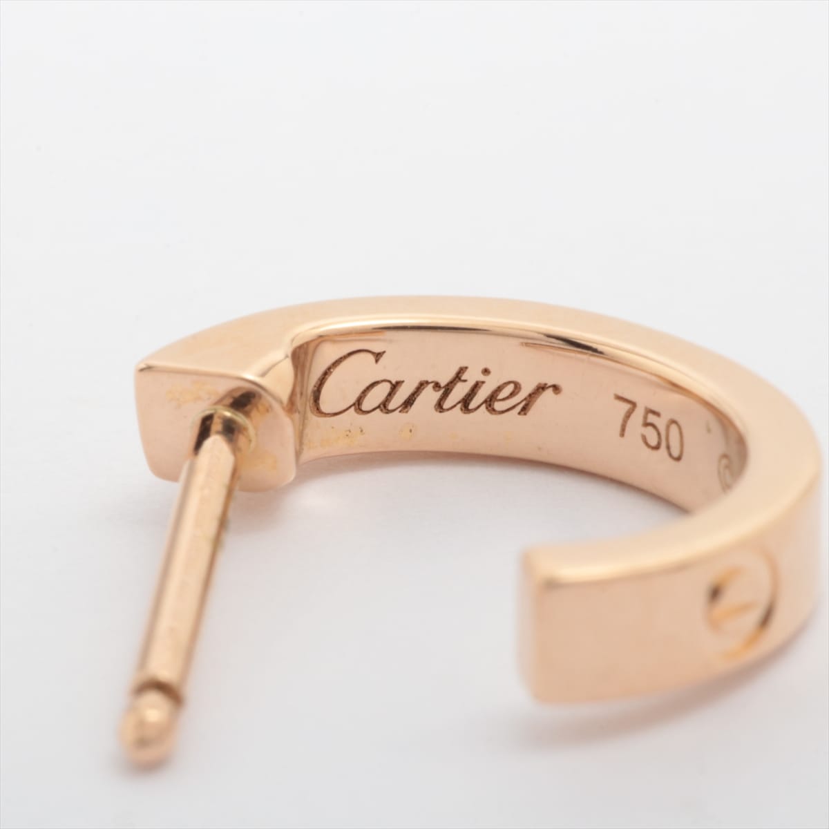Cartier Mini Love Piercing jewelry 750(PG) 3.3g