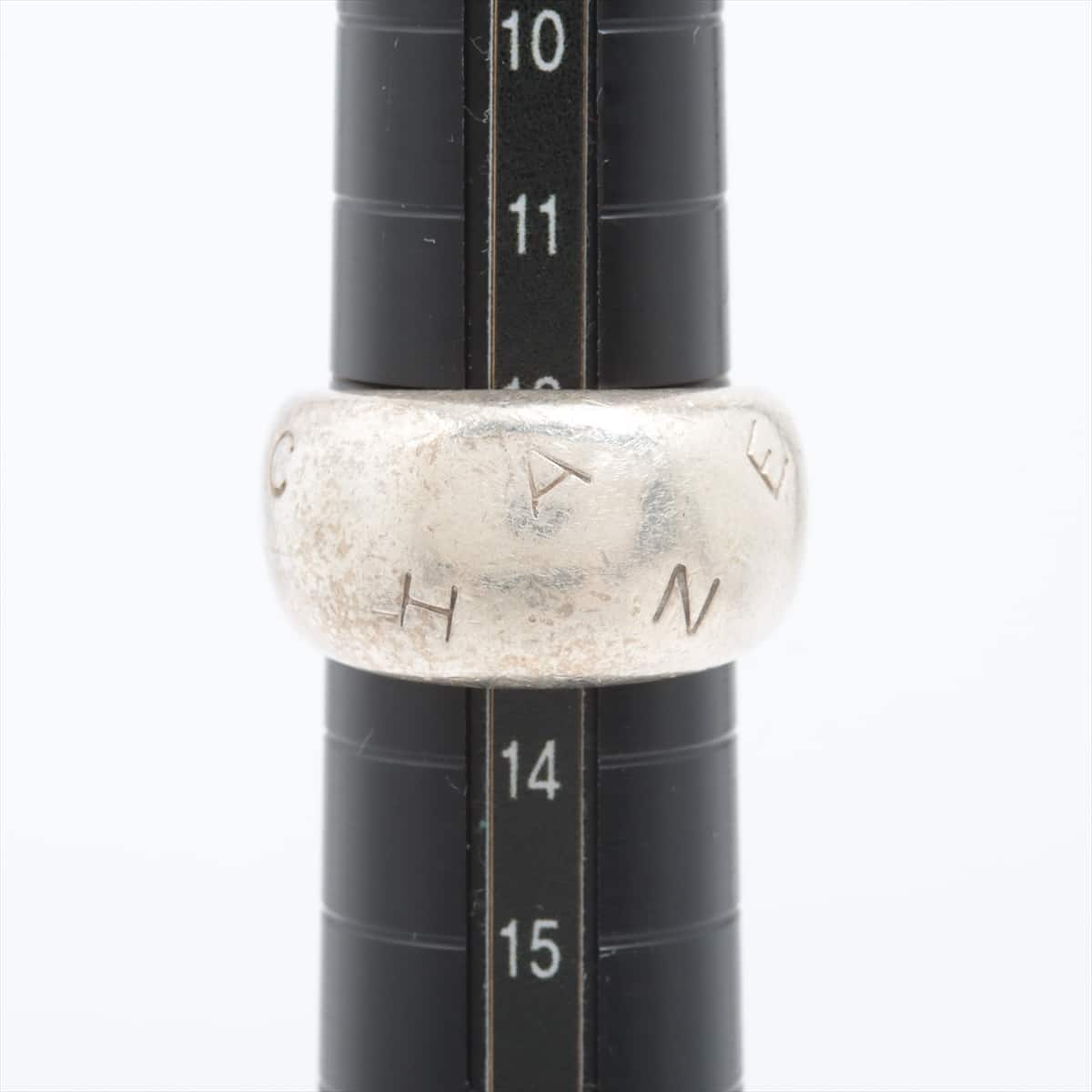 Chanel Logo rings 925 16.4g Silver