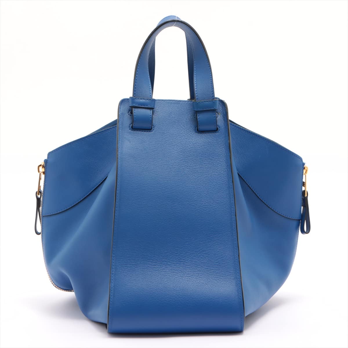 Loewe Hammock Medium Leather 2way shoulder bag Blue