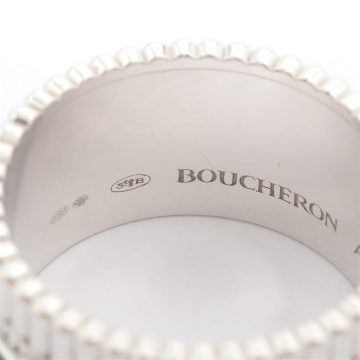 Boucheron Quatre Large diamond rings 750(WG) 15.7g 57