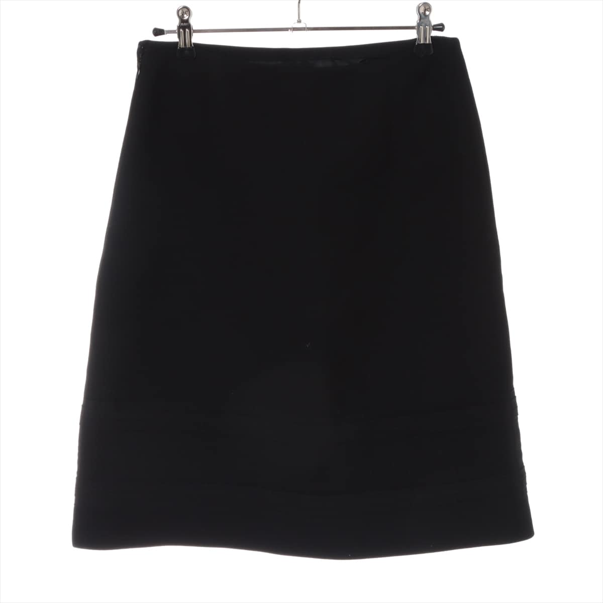 Prada 15AW Wool Skirt 38 Ladies' Black