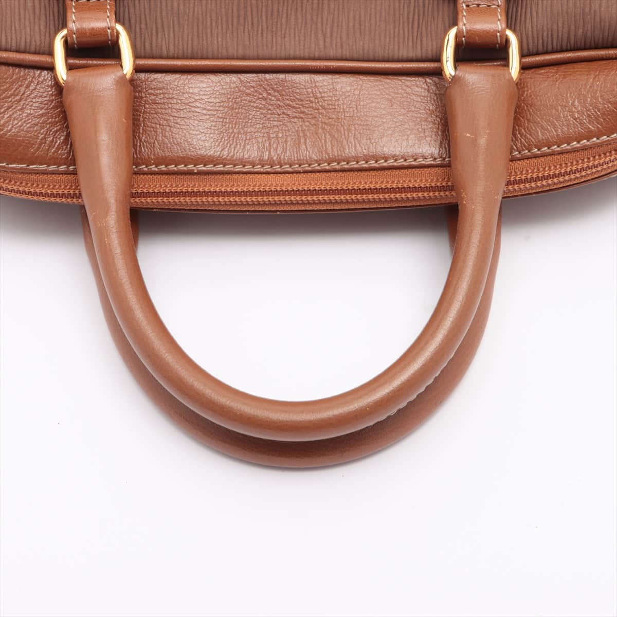 Loewe Velazquez Leather Hand bag Brown
