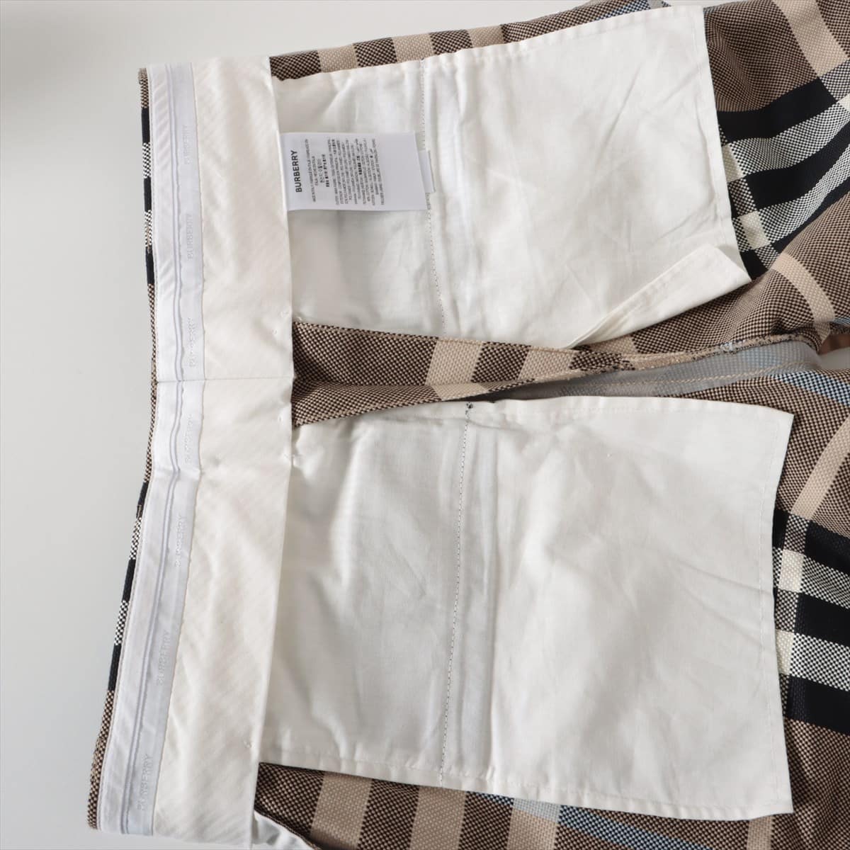 Burberry Tissi period Cotton & nylon Pants 44 Men's Beige  4565218