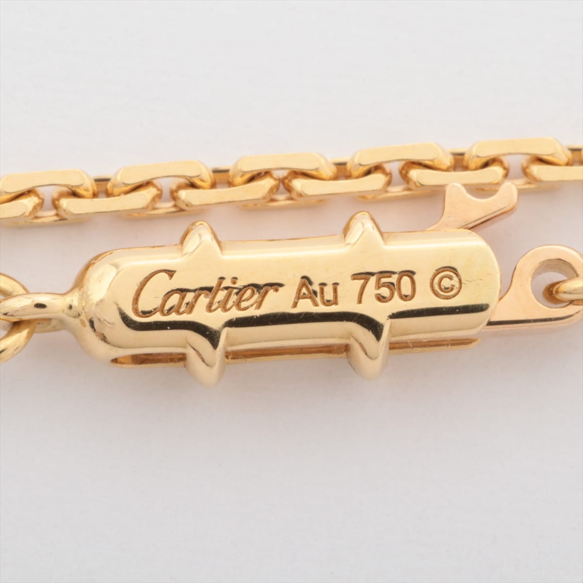 Cartier Panthère Doo Cartier diamond Tsavorite Necklace 750 (YG) × Ceramic 37.5g