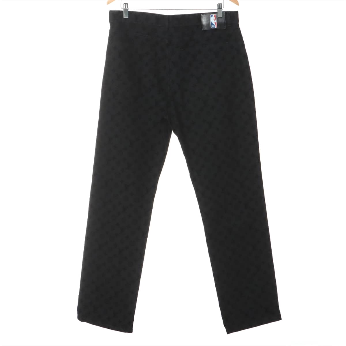 Louis Vuitton x NBA Cotton Denim pants 34 Men's Black  HKD05WZNY Monogram