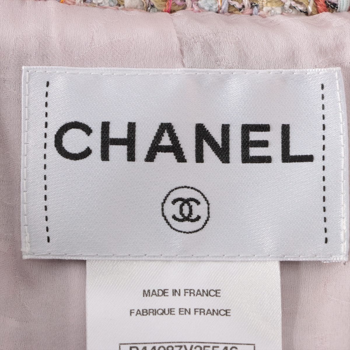 Chanel P44/P45 Tweed Setup 40 Ladies' Pink  Coco Mark