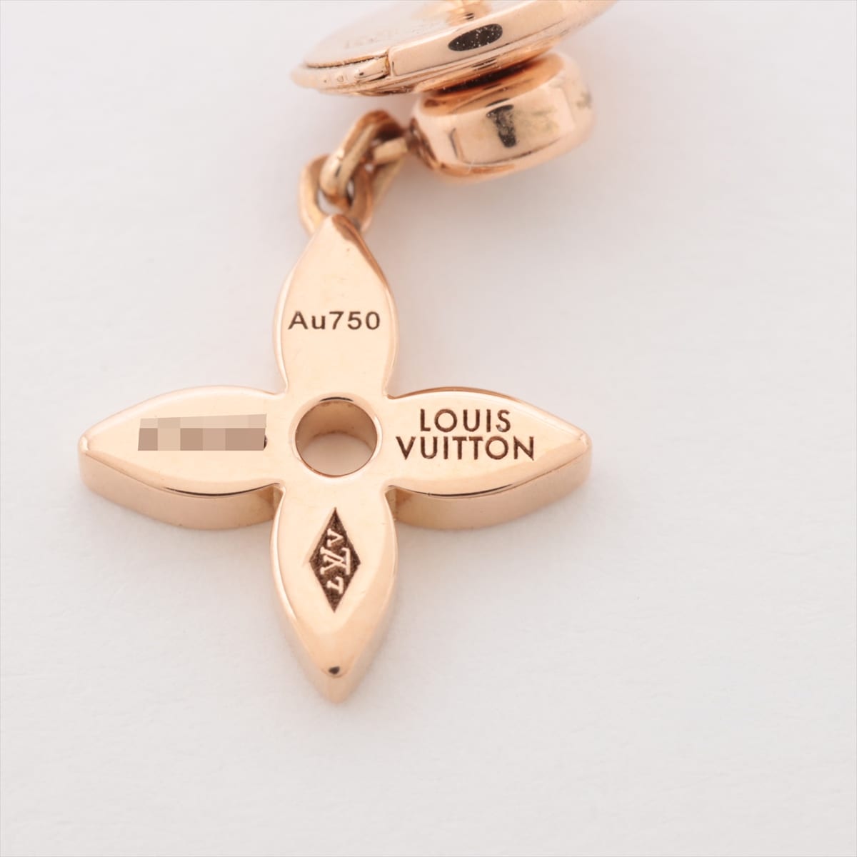 Louis Vuitton Puz Monogram Idylle diamond Piercing jewelry 750(PG) 2.2g