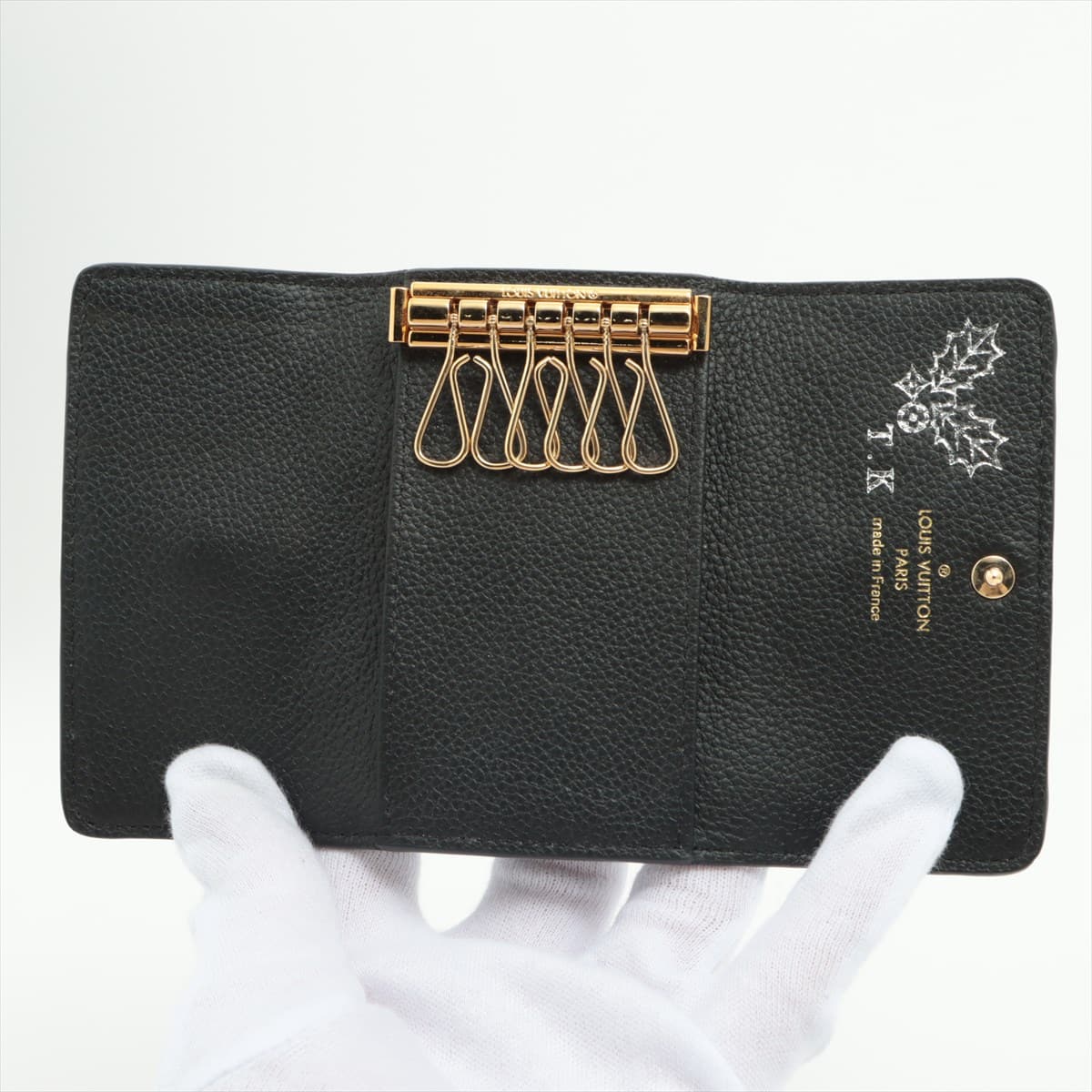 Louis Vuitton Monogramme Anplant Multiclés 6 M64421 Black Key case