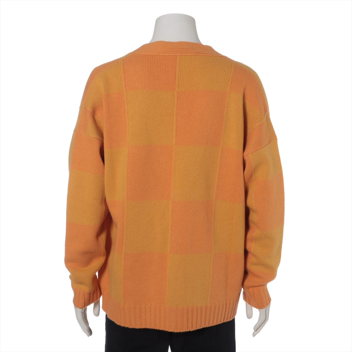 Off-White 21AW Wool Cardigan XXL Men's Orange  OMHB010F21KNI001