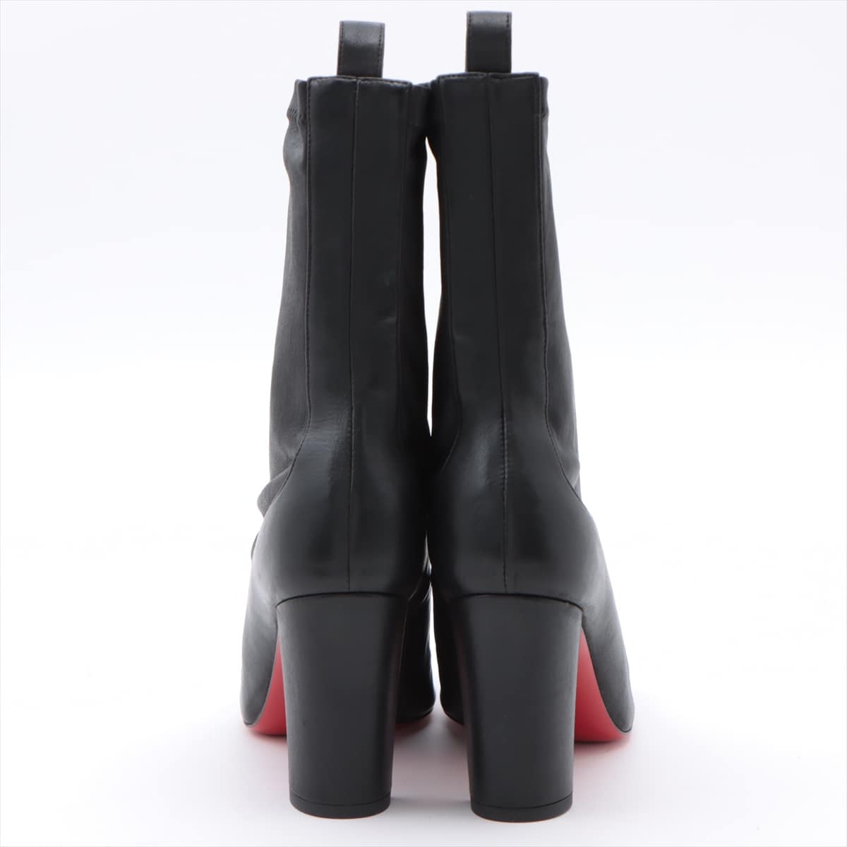 Christian Louboutin Leather Boots 36 1/2 Ladies' Black