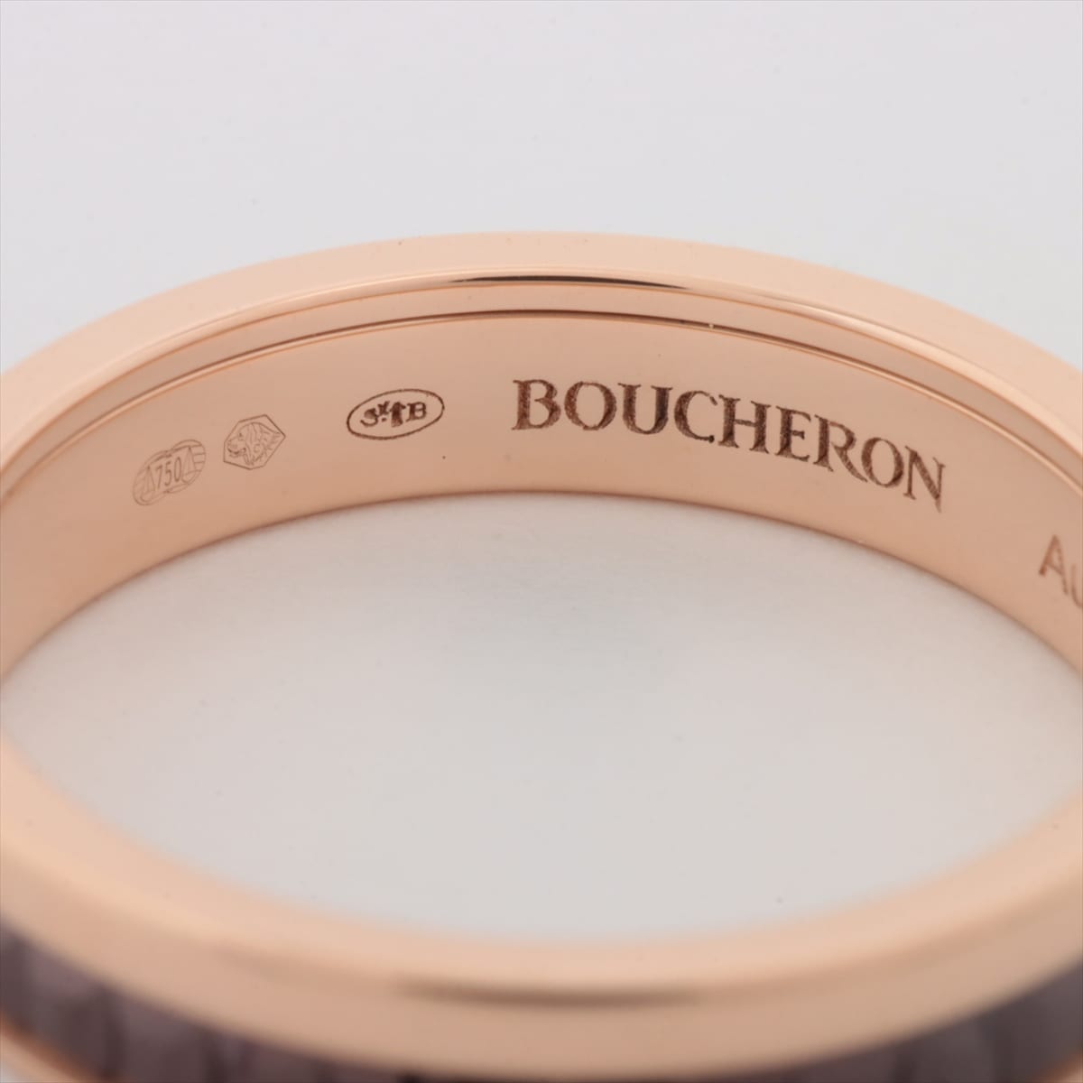 Boucheron Quatre Classic rings 750(PG) 4.1g 51