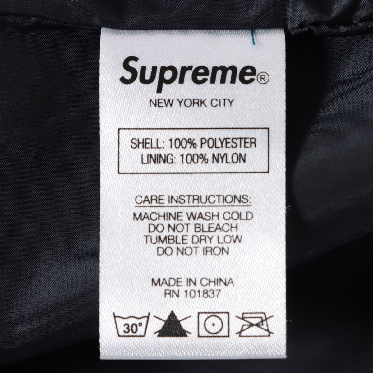 Supreme Polyester & nylon Nylon jacket M Men's Multicolor