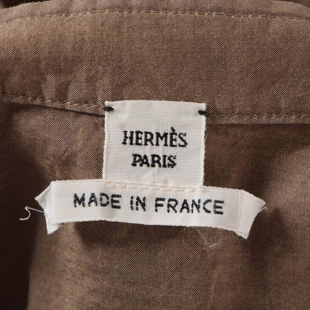 Hermès Cotton Setup 34 Ladies' Brown