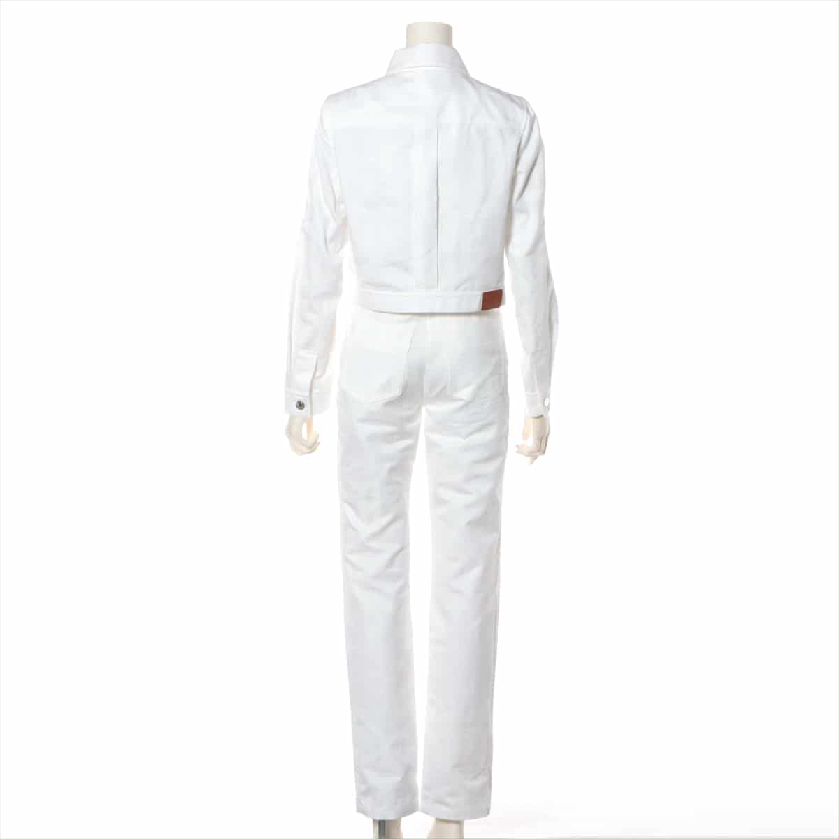 Hermès Cotton Setup 36/34 Ladies' White