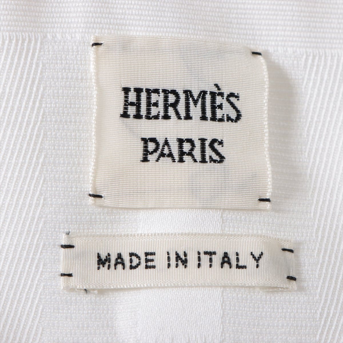 Hermès Cotton Setup 36/34 Ladies' White