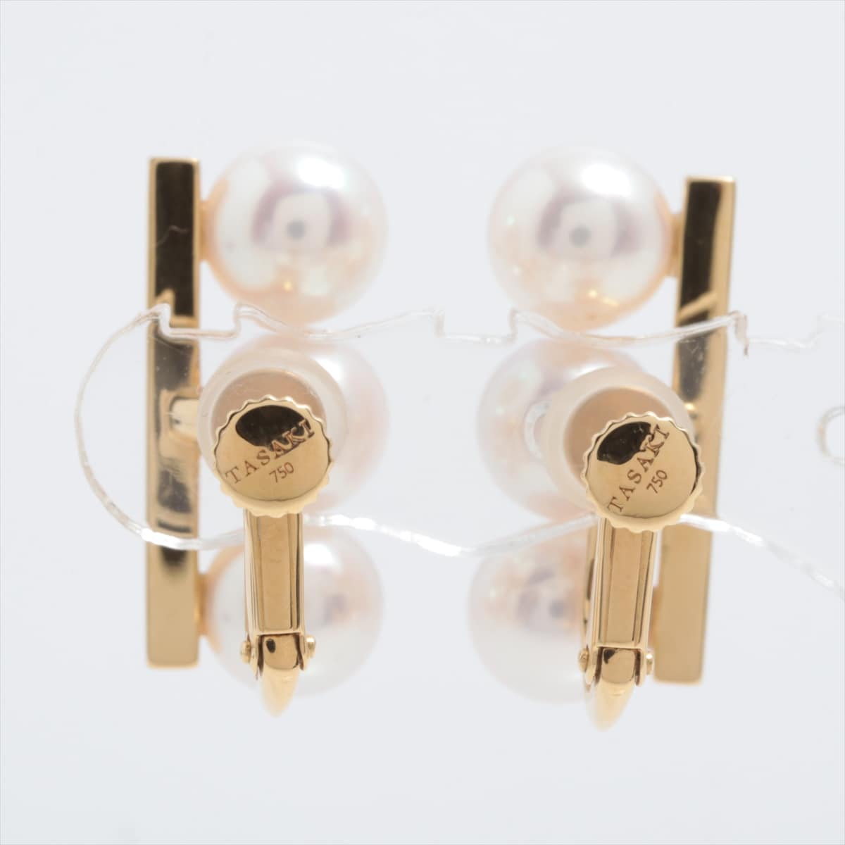 TASAKI Balance Neo Pearl Earings 750(YG) Total 8.1g
