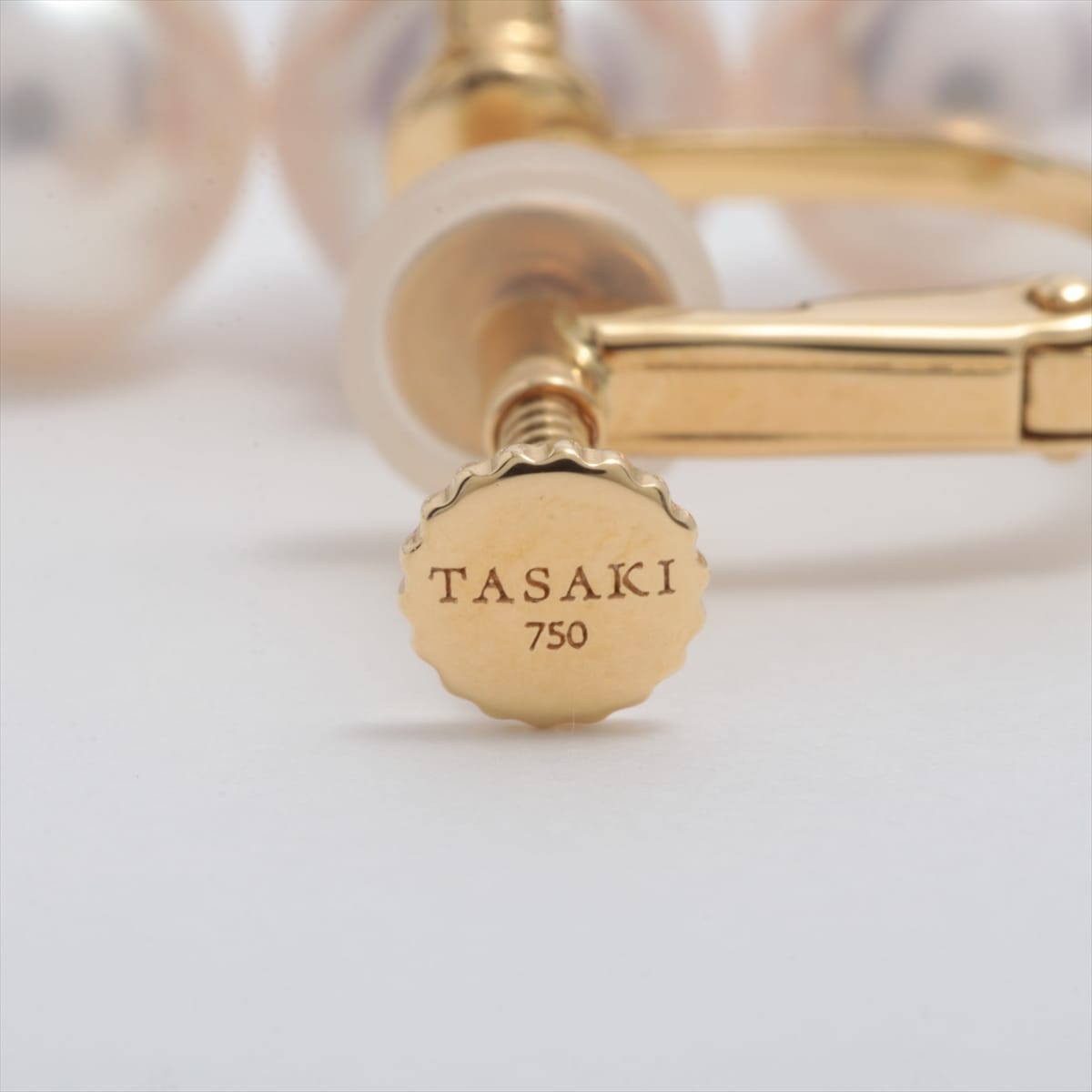 TASAKI Balance Neo Pearl Earings 750(YG) Total 8.1g
