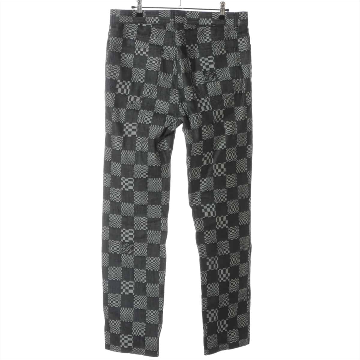 Louis Vuitton 21SS Cotton Denim pants 31 Men's Black  RM211