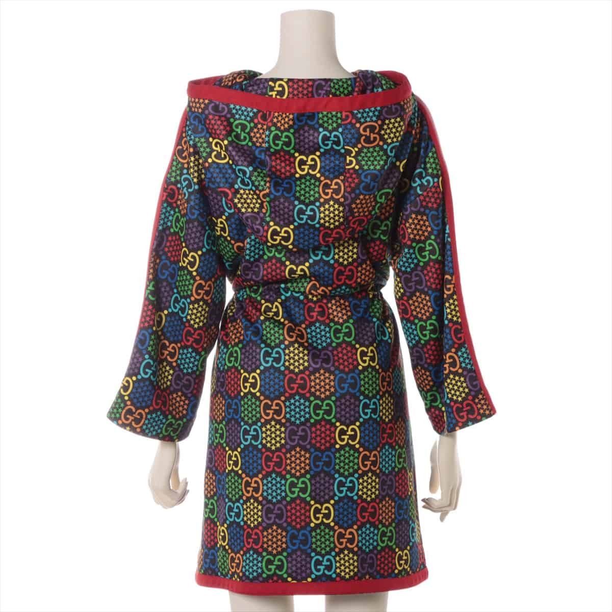 Gucci GG cychedelic Cotton & polyester Dress M Ladies' Multicolor  609949