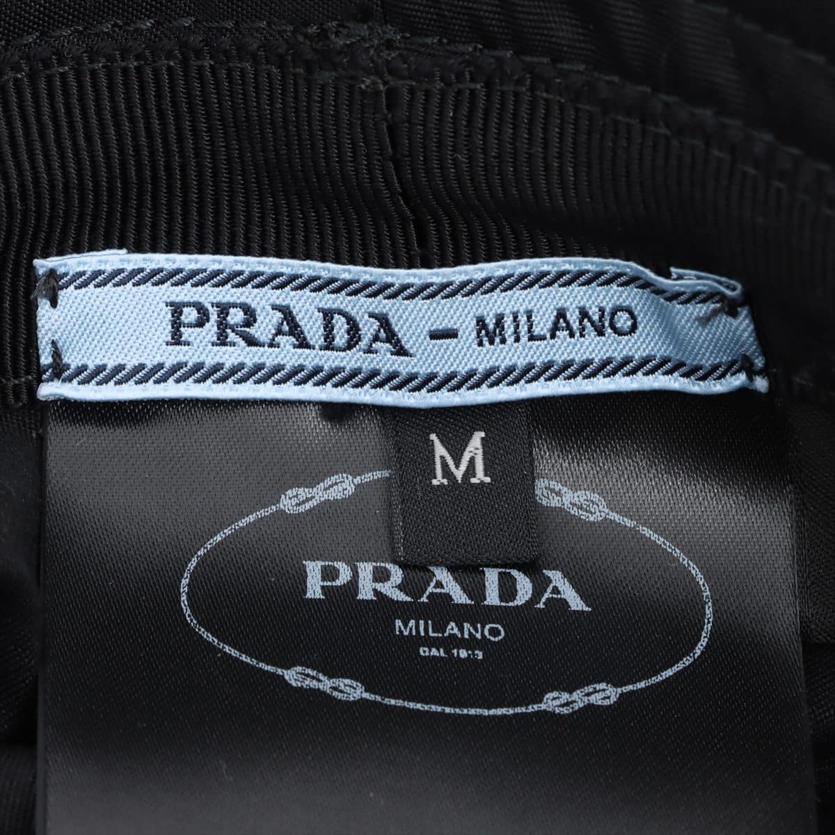 Prada Logo Hat Cotton & nylon Black