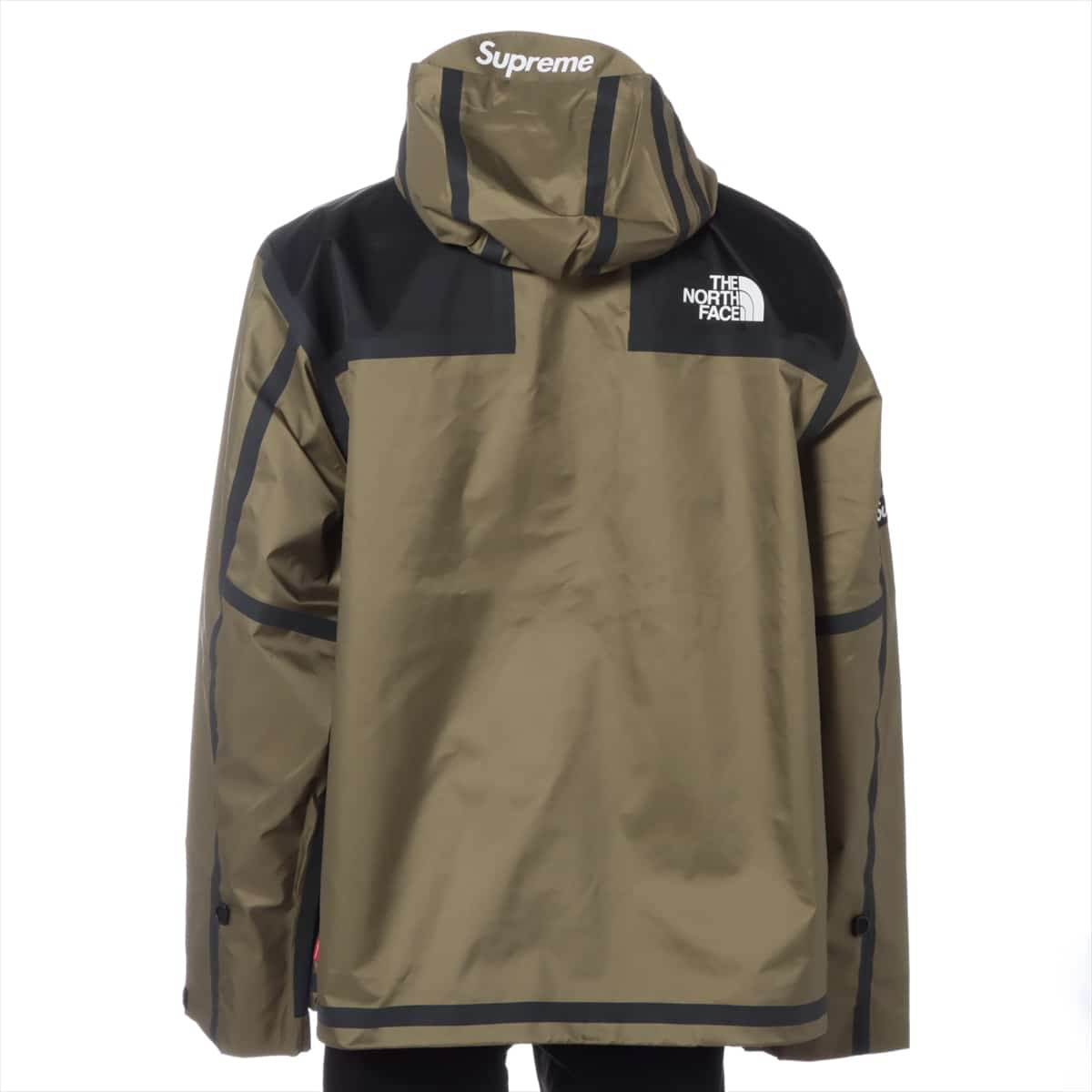 SUPREME × THE NORTH FACE 21SS Polyester & nylon Coach jacket XL Men's Khaki