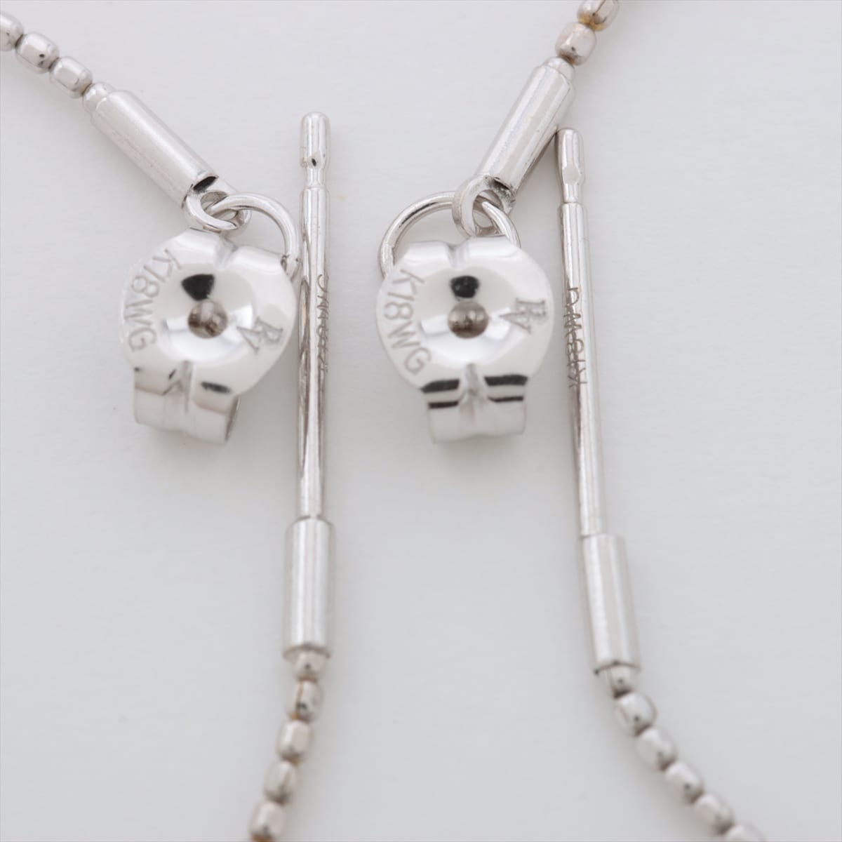 Ponte Vecchio Hoop Piercing jewelry K18WG 1.4g