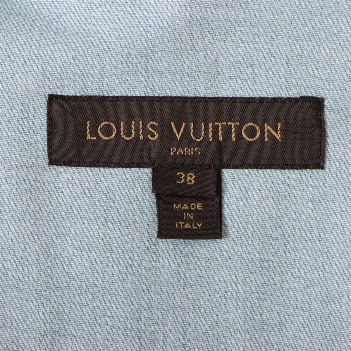 Louis Vuitton 17SS Denim Setup 38 Ladies' Blue  RW171W