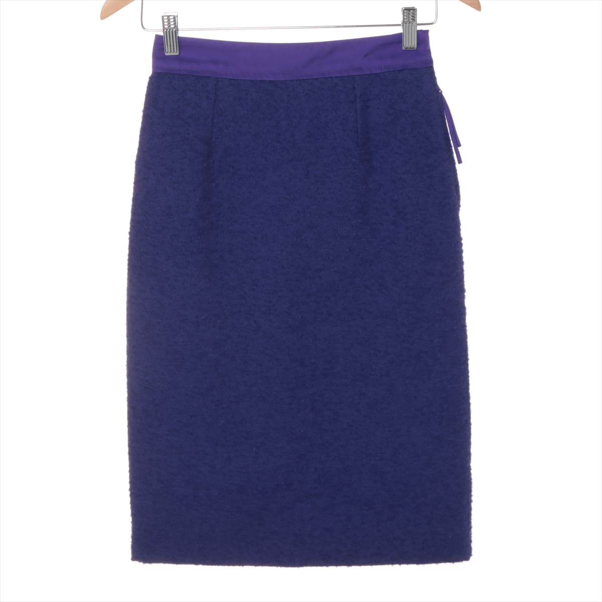 Louis Vuitton Wool x polyurethane Skirt 34 Ladies' Purple