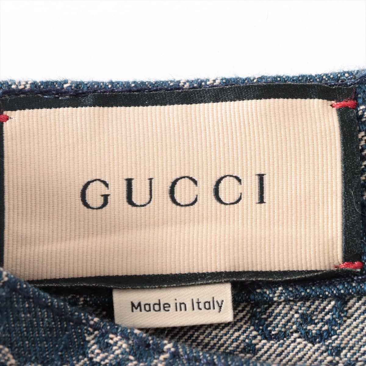 Gucci GG Cotton Denim pants 36 Men's Blue  649092