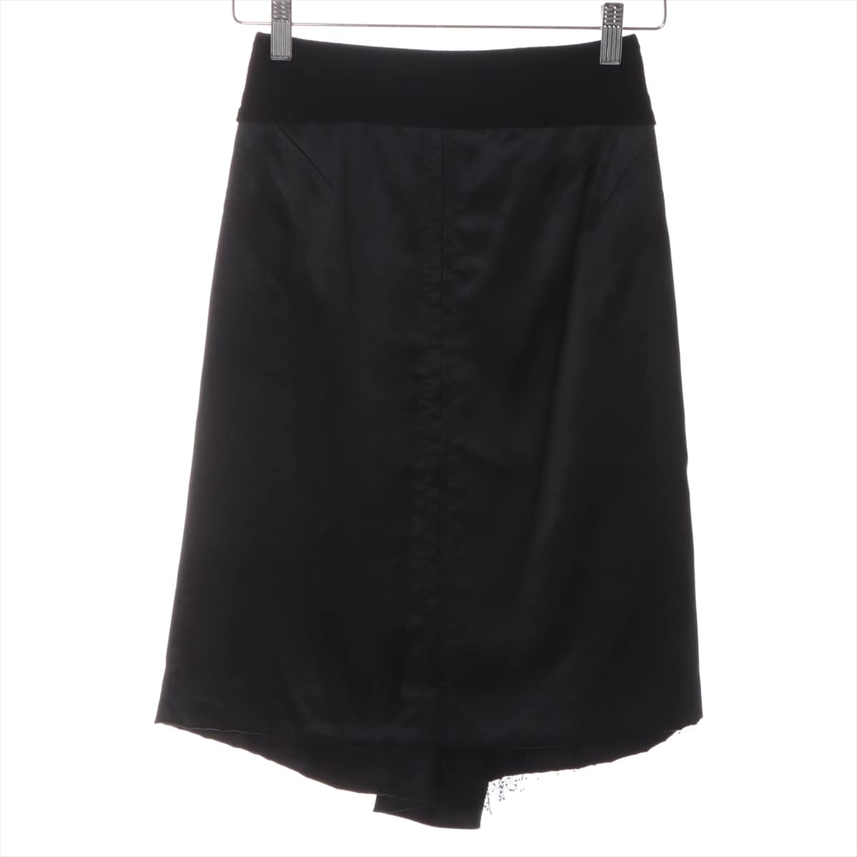 Louis Vuitton Rayon Skirt 34 Ladies' Black