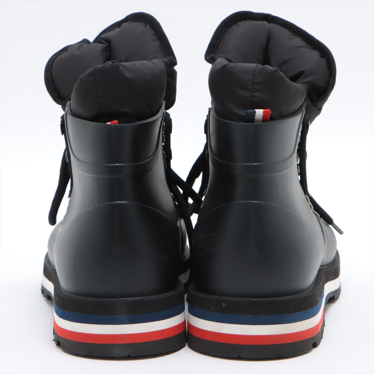 Moncler Rubber Rain boots 42 Men's Black HENOC SCARPA