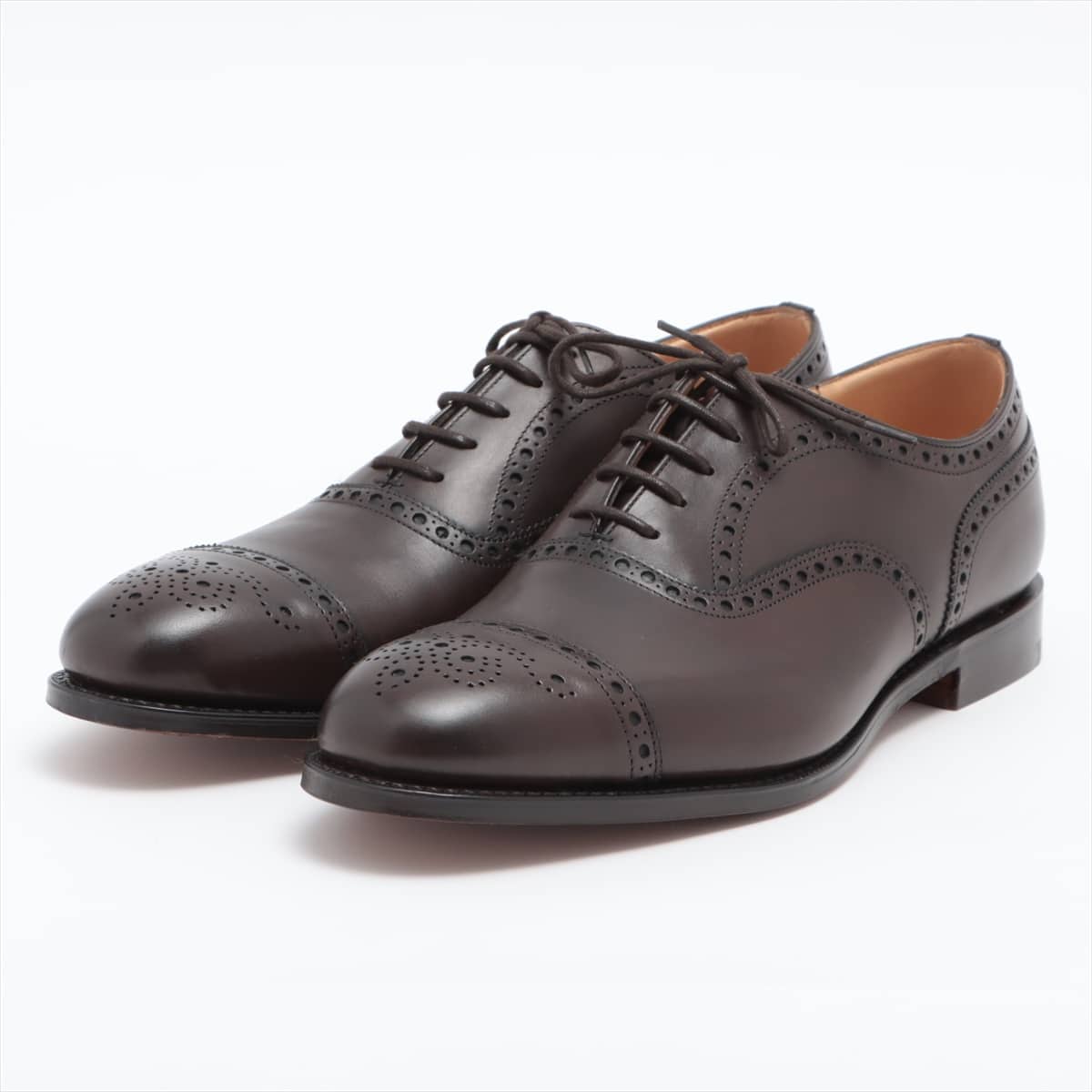 Church's Diplomat Leather Dress shoes 80F Men's dark brown Last 173