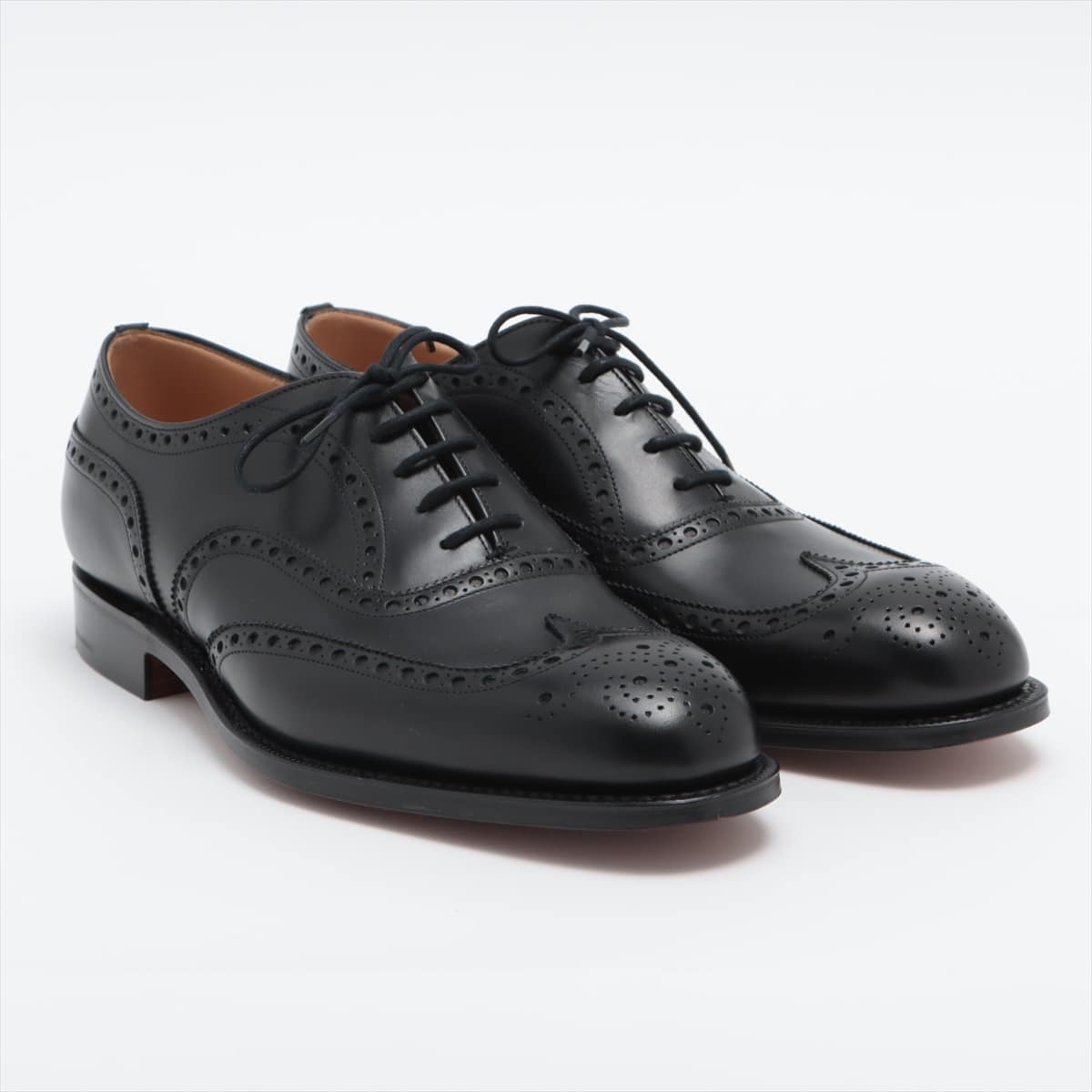 Church's Leather Dress shoes 65F Men's Black CHETWYND Chetwind Last 173 wingtip