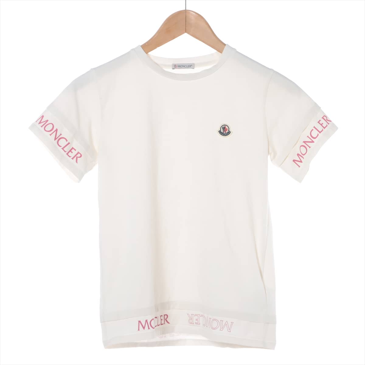 Moncler 19-year Cotton T-shirt 12anni152cm Kids White
