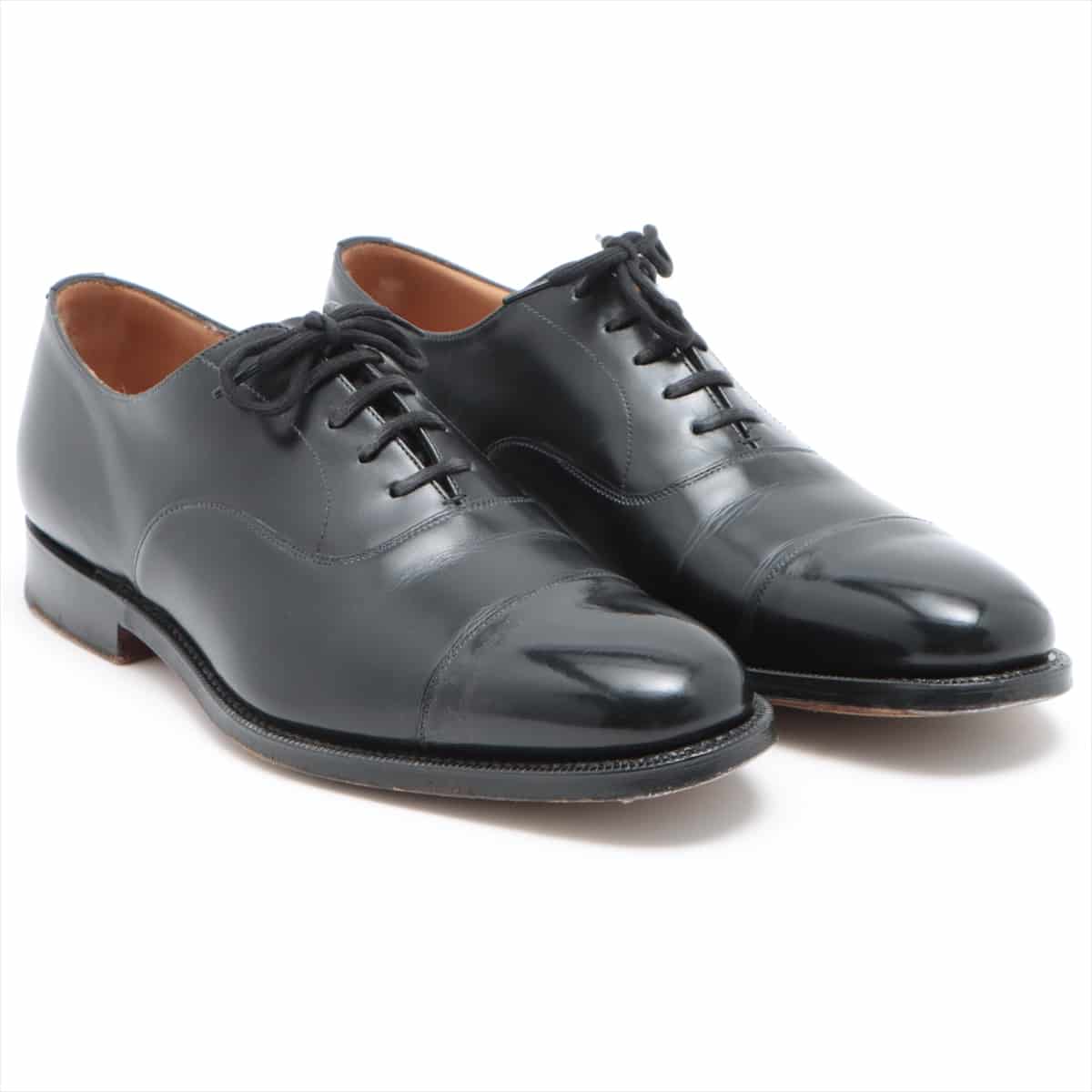 Church's Leather Dress shoes 80F Men's Black Consulting Last 173 With genuine shoe tree Straight tip