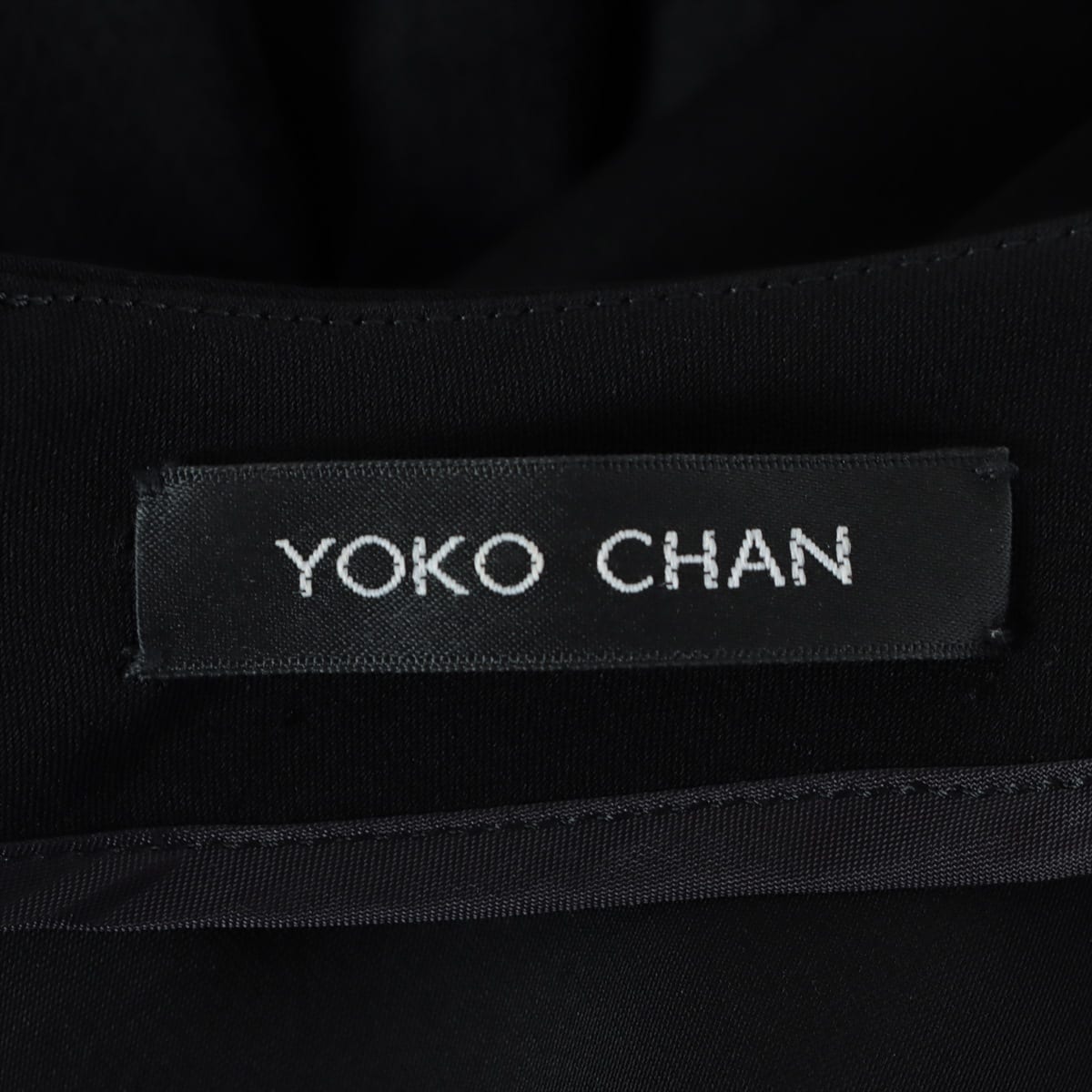 YOKO CHAN Polyester Jumpsuit 38 Ladies' Black  YCP-316-030 Bijou