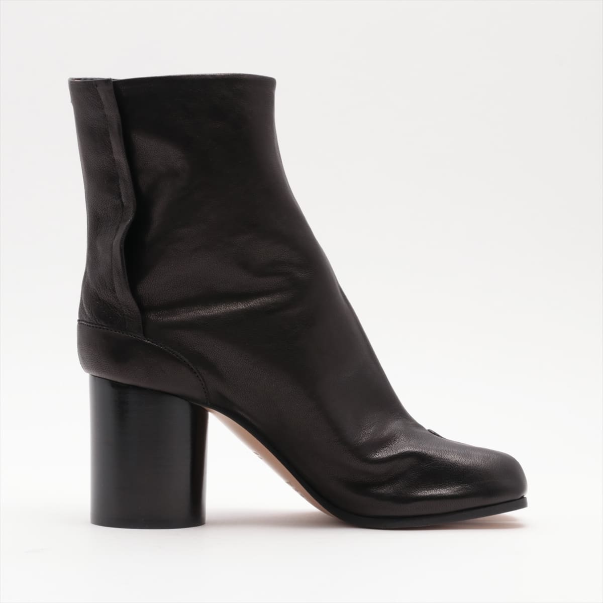 Maison Margiela TABI Leather Boots 37 Ladies' Black Tabi