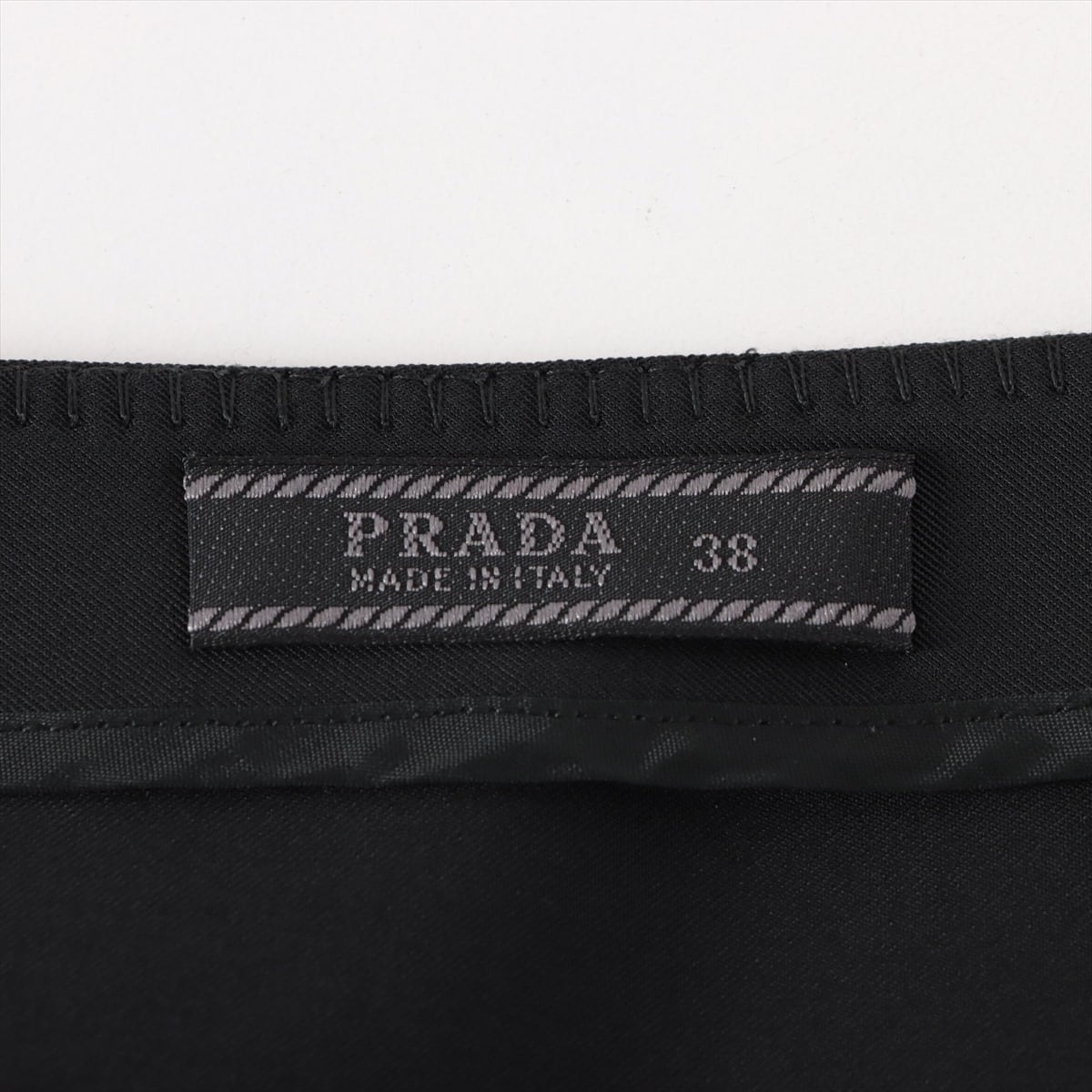 Prada Polyester Skirt 38 Ladies' Black