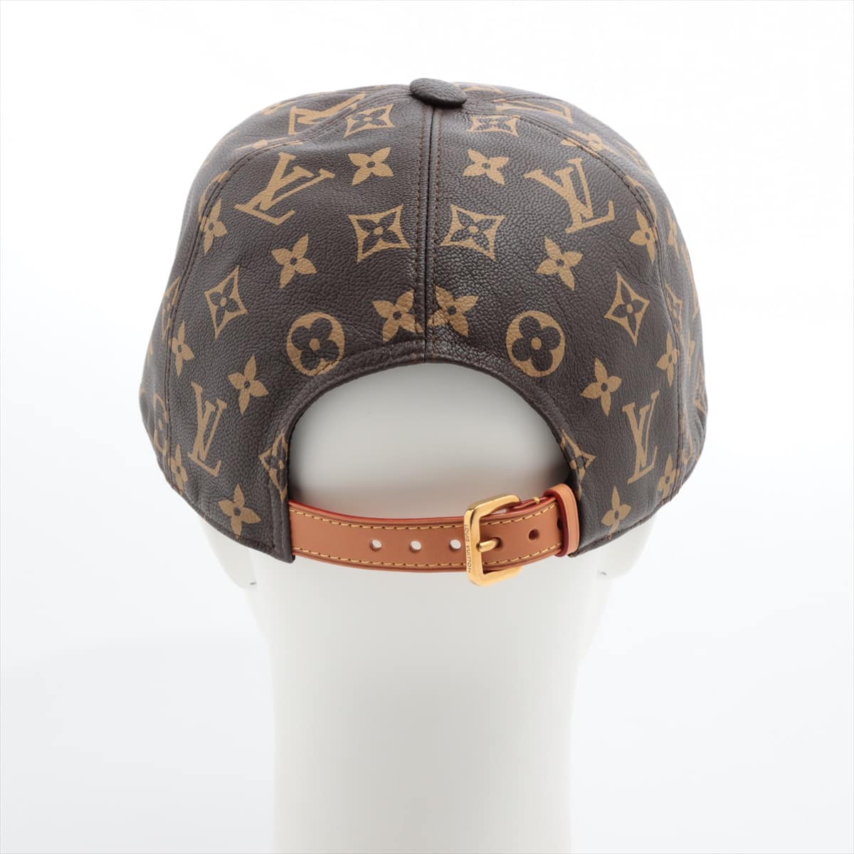 Louis Vuitton × Supreme TO0137 Cap Cotton & leather Brown MP1879